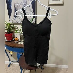 Avia Black Shapewear Romper Bodysuit - M